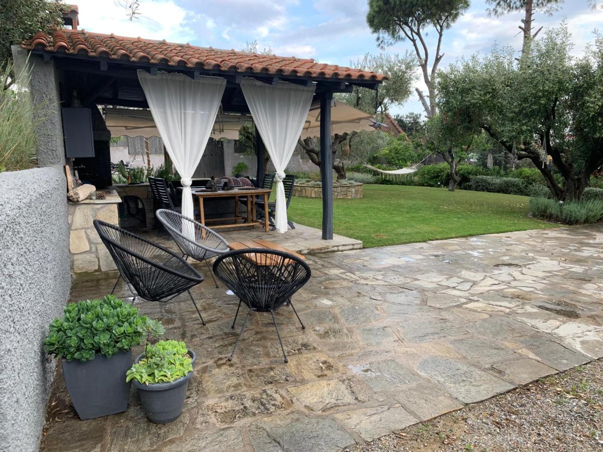 Sea View Villa In Olive Garden Nea Kallikrateia Exterior photo